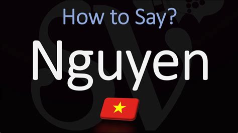 nguyen pronunciation vietnam.